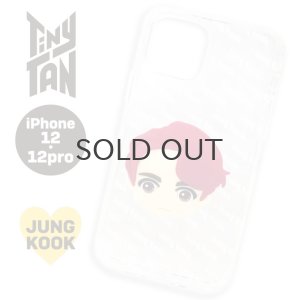 画像1: 【70%OFF】TinyTAN  フェイスクリアiPhoneケース(JUNG KOOK) 【iPhone12/12Pro】【KiNiNaRu/きになる】公式グッズ TinyTAN  キャラクターグッズ通販