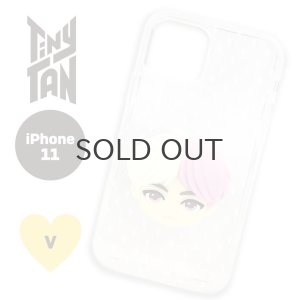 画像1: 【70%OFF】TinyTAN  フェイスクリアiPhoneケース (V)【iPhone11】【KiNiNaRu/きになる】公式グッズ TinyTAN  キャラクターグッズ通販