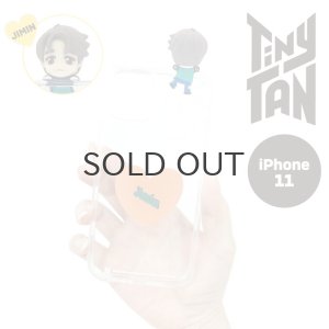 画像1: 【70%OFF】TinyTAN フィギュアクリアiPhoneケース (JIMIN)【iphone11】【KiNiNaRu/きになる】公式グッズ TinyTAN  キャラクターグッズ通販