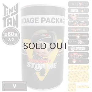 画像1: 【70%OFF】TinyTAN缶入りばんそうこう MICDrop(V)【KiNiNaRu/きになる】公式グッズ TinyTAN MIC Drop 通販