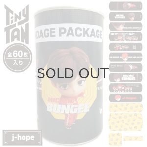 画像1: 【70%OFF】TinyTAN缶入りばんそうこう MICDrop(j-hope)【KiNiNaRu/きになる】公式グッズ TinyTAN ダイナマイト 通販