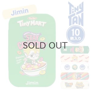 画像1: 【70%OFF】TinyTAN缶ケース付きばんそうこうTinyMART(Jimin)【KiNiNaRu/きになる】公式グッズ TinyTAN  通販