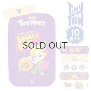 画像1: 【70%OFF】TinyTAN缶ケース付きばんそうこうTinyMART(V)【KiNiNaRu/きになる】公式グッズ TinyTAN  通販