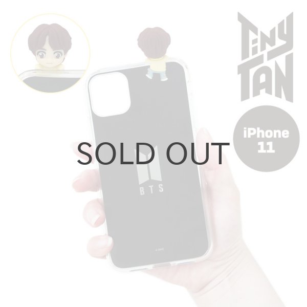 画像1: 【70%OFF】TinyTAN  フィギュアミラーiPhoneケース (SUGA)【iphone11】【KiNiNaRu/きになる】公式グッズ TinyTAN  キャラクターグッズ通販 (1)