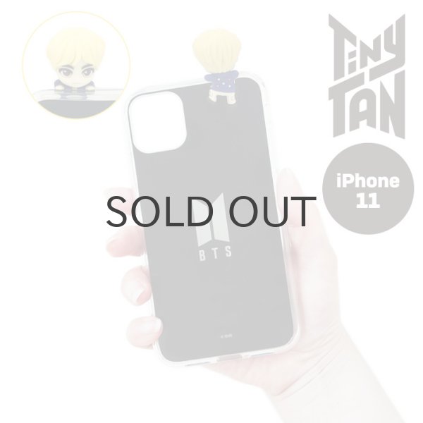 画像1: 【70%OFF】TinyTAN  フィギュアミラーiPhoneケース (JIN)【iphone11】【KiNiNaRu/きになる】公式グッズ TinyTAN  キャラクターグッズ通販 (1)