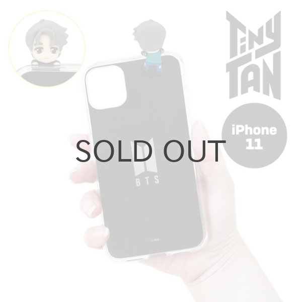 画像1: 【70%OFF】TinyTAN  フィギュアミラーiPhoneケース (JIMIN)【iphone11】【KiNiNaRu/きになる】公式グッズ TinyTAN  キャラクターグッズ通販 (1)