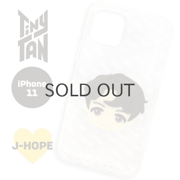 画像1: 【70%OFF】TinyTAN  フェイスクリアiPhoneケース (J-HOPE)【iPhone11】【KiNiNaRu/きになる】公式グッズ TinyTAN  キャラクターグッズ通販 (1)