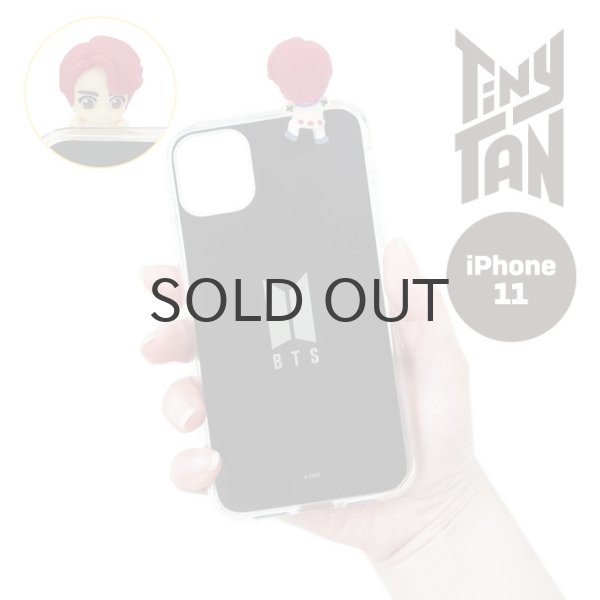 画像1: 【70%OFF】TinyTAN フィギュアミラーiPhoneケース (JUNG KOOK)【iphone11】【KiNiNaRu/きになる】公式グッズ TinyTAN  キャラクターグッズ通販 (1)